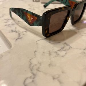 Prada Symbole sunglasses tortoise